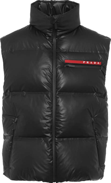 prada linea rossa puffer mens vintage|More.